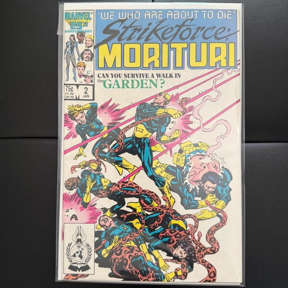 1987 Strikeforce Morituri #2 Marvel Comic